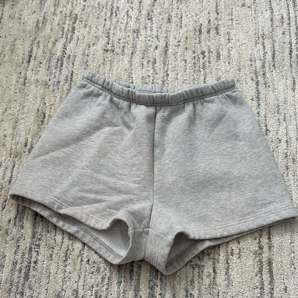 Aritzia Light Gray Athletic Shorts